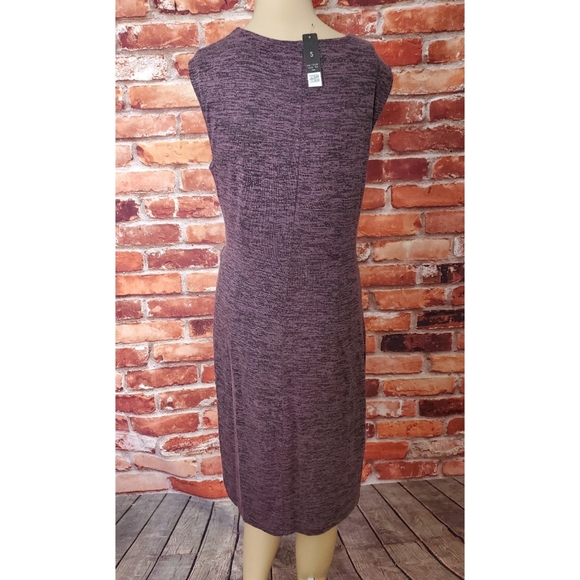 Nic+Zoe Plum Twist Dress Small NWT - Picture 4 of 4